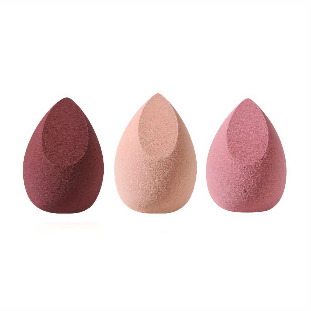 Ensemble de 3 éponges à maquillage professionnelle pour fond de teint