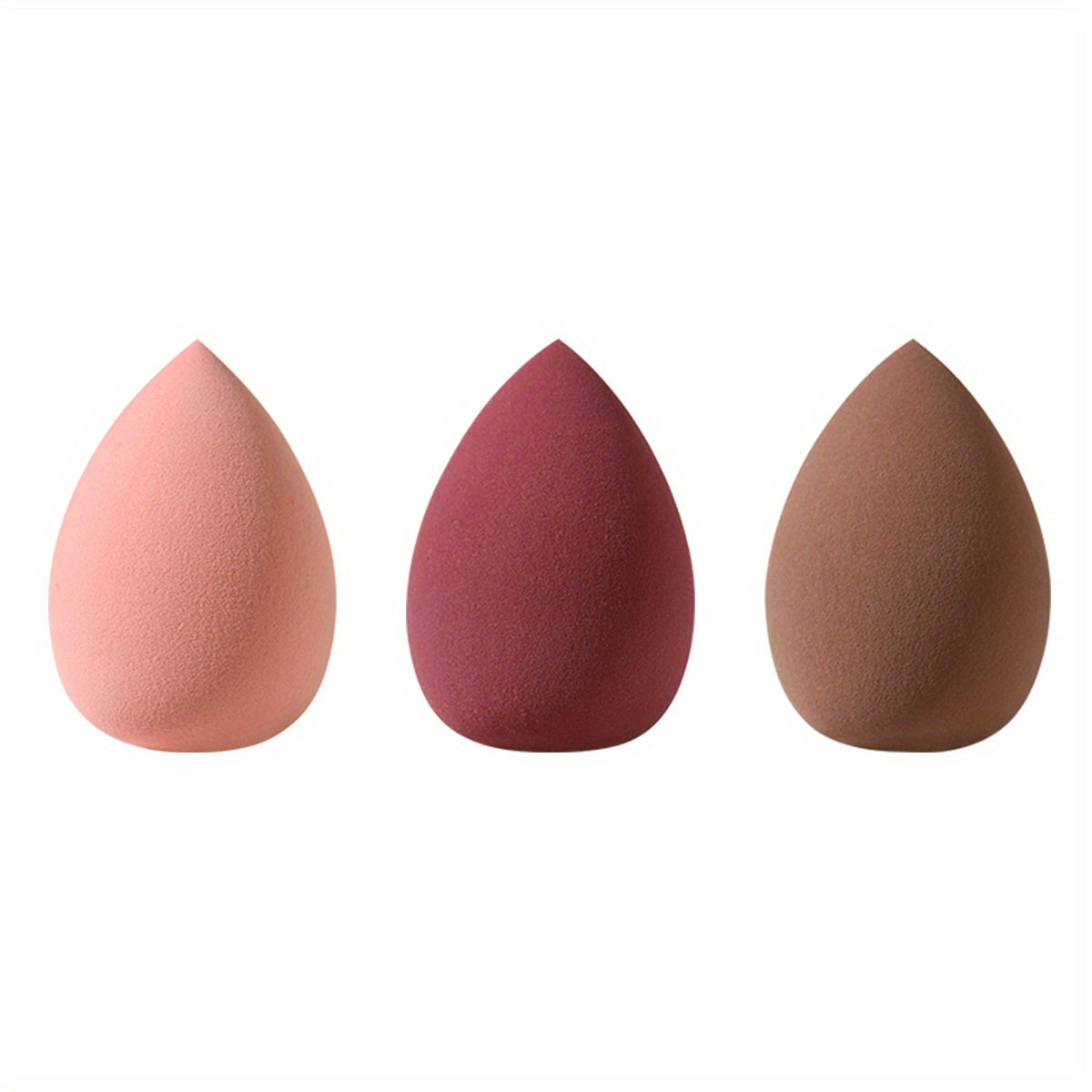 Ensemble de 3 éponges à maquillage professionnelle pour fond de teint