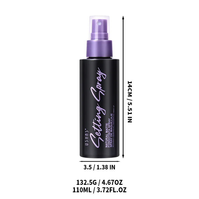 Spray de Fixation Maquillage – Résistant à l’Eau, 110 ml
