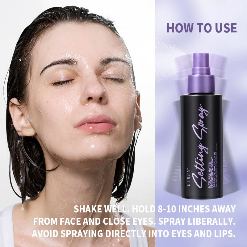 Spray de Fixation Maquillage – Résistant à l’Eau, 110 ml