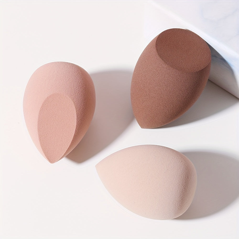 Ensemble de 3 éponges à maquillage professionnelle pour fond de teint